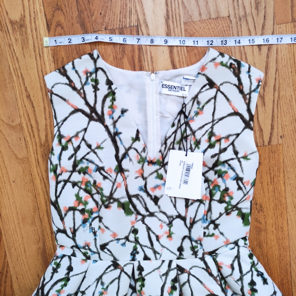 ESSENTIEL ANTWERP NARMONY DRESS OFF WHITE 42/10 - Picture 10 of 15